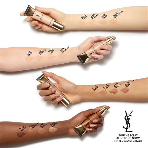 swatch ysl touche eclat all in one glow|ysl touche eclat concealer shades.